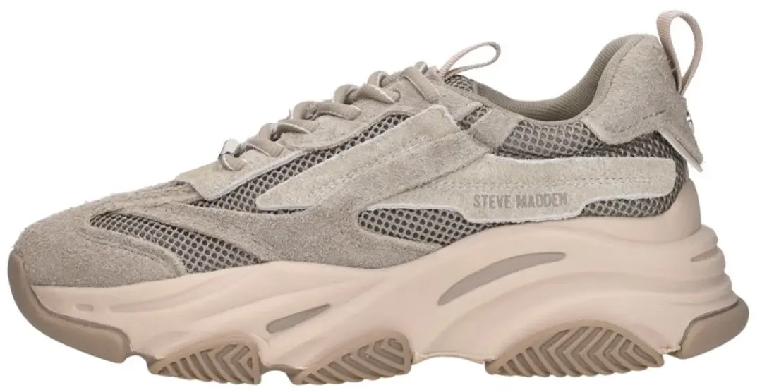 Steve Madden Possession-E Lage Sneakers 38 - Grijs