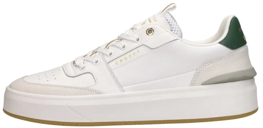 Cruyff Endorsed Tennis Sneakers Heren - Leren Sneaker - Wit - Maat 42 - afbeelding 2 van 6