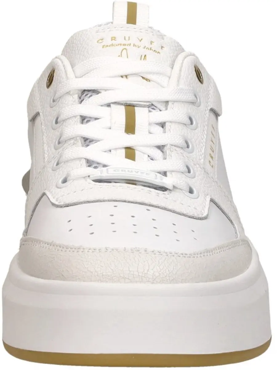 Cruyff Endorsed Tennis Sneakers Heren - Leren Sneaker - Wit - Maat 42 - afbeelding 3 van 6