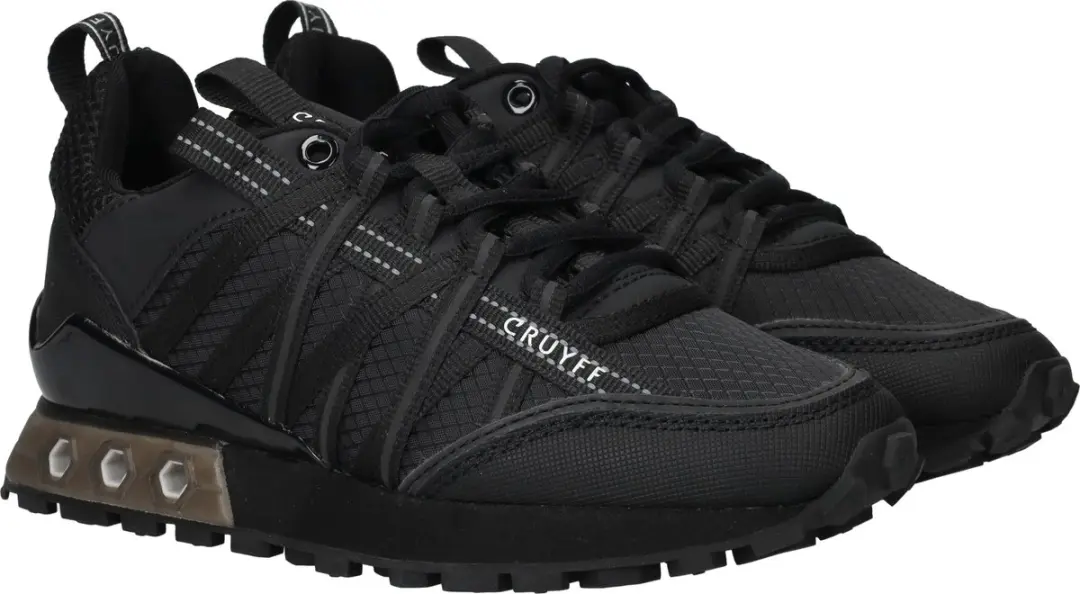 CRUYFF JUNIOR Fearia Sneakers - Jongens - Zwart - Maat 37 - afbeelding 4 van 6