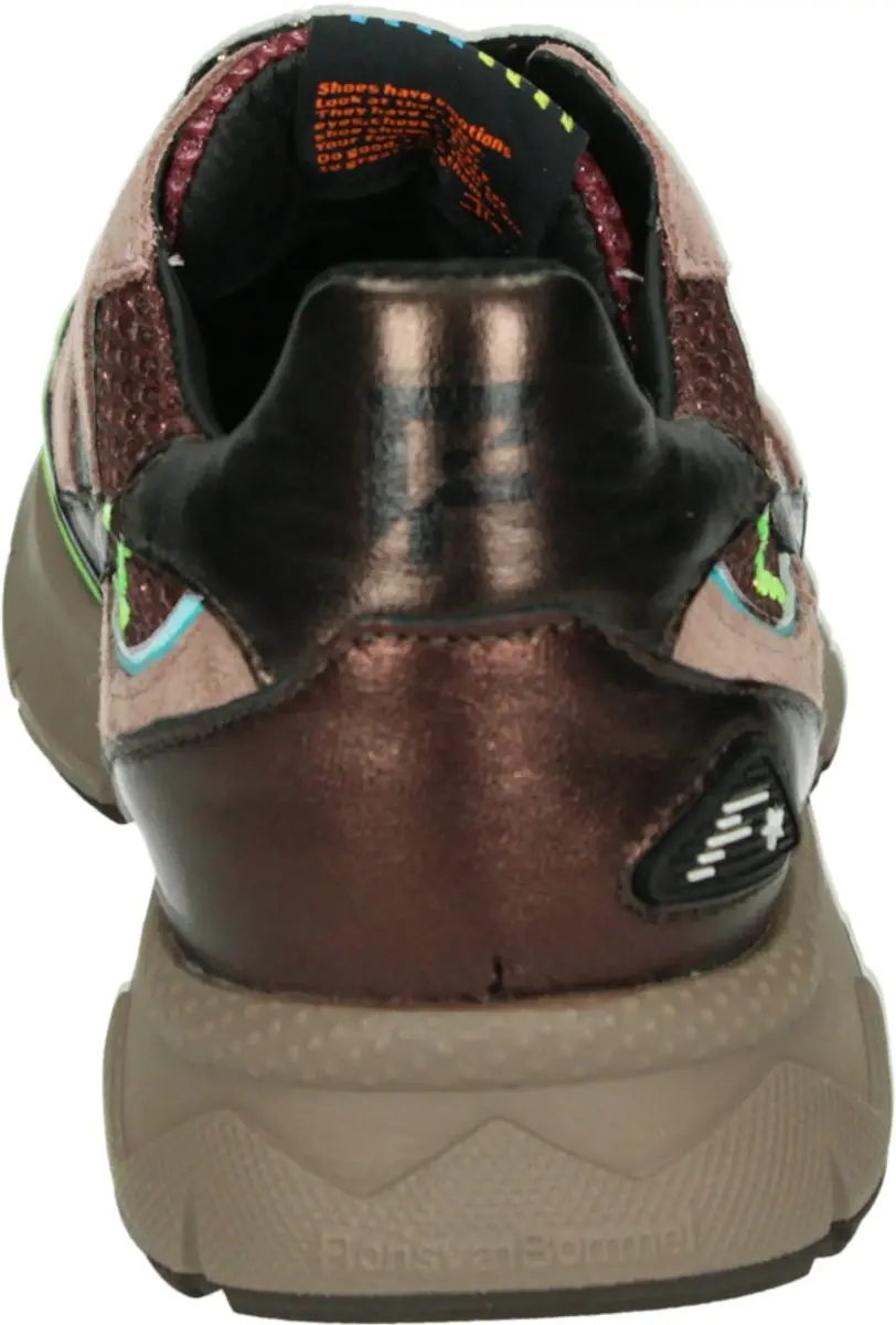 Floris van Bommel Daysi 09.02 Dames Sneakers - Bordeaux - Maat 38½ - afbeelding 5 van 6