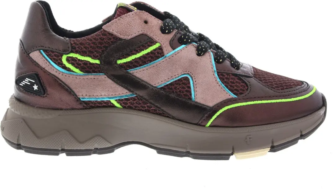 Dames Sneakers Floris Van Bommel Daysi 09.02 Bordeaux