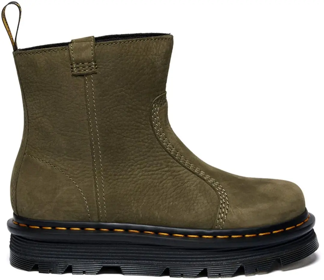 Dr. Martens ZebZag Rigger Dames - Groen - Maat 41 - afbeelding 4 van 6