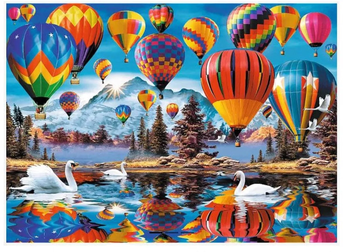 Jumbo Ballonnen Puzzel 1000 Stukjes