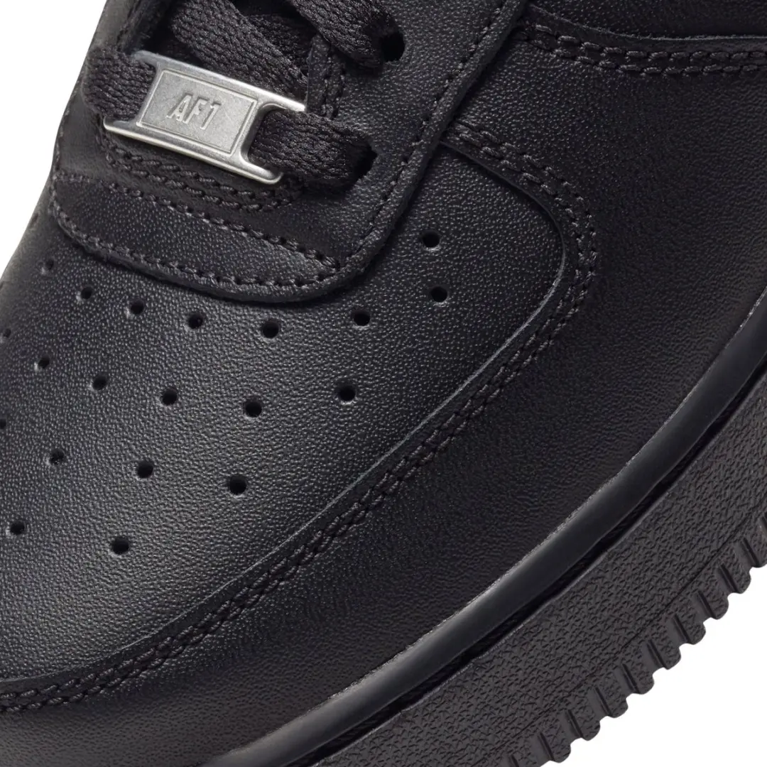 Nike Air Force 1 '07 Dames Sneakers - Zwart - afbeelding 6 van 6