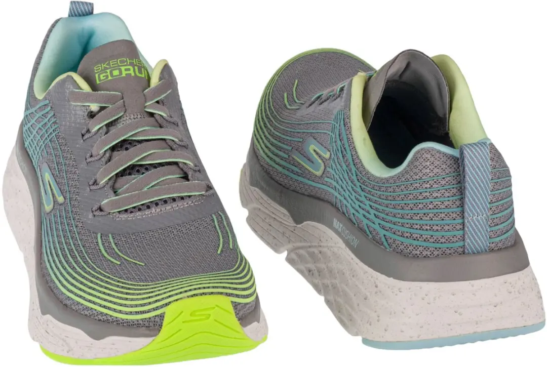 Skechers Max Cushioning Elite 128563-GYLM Hardloopschoenen - Grijs