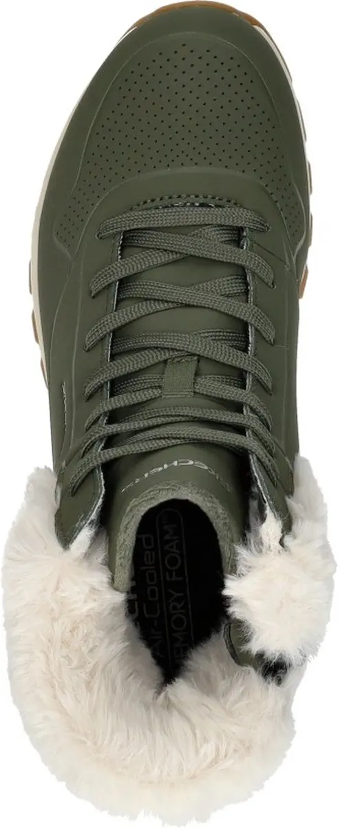 Skechers Uno Rugged Fall Air Dames Laarzen - Groen - afbeelding 5 van 6