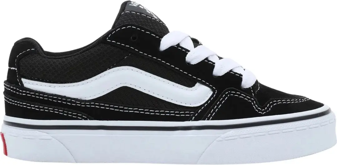 Vans Caldrone SUEDE/MESH BLACK/WHITE Unisex Sneakers - BLACK/WHITE - afbeelding 6 van 6