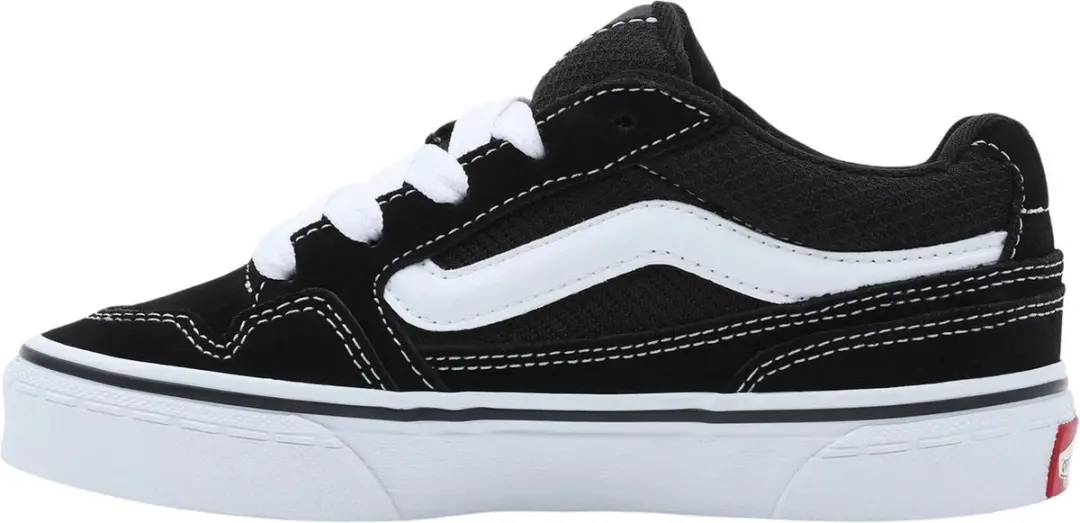 Vans Caldrone SUEDE/MESH BLACK/WHITE Unisex Sneakers - BLACK/WHITE - afbeelding 5 van 6