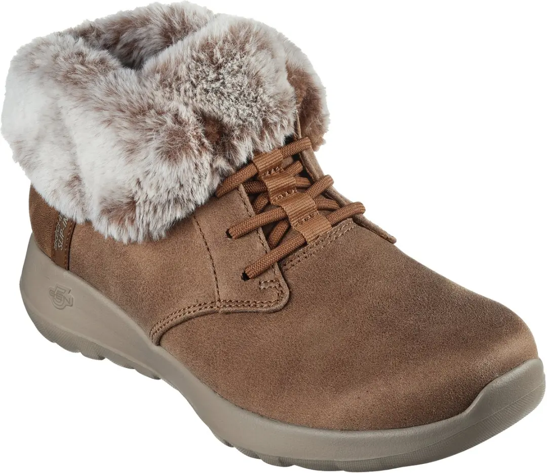 Skechers-art- 144803 CSNT- on the go joy cozy charm-slip in-taupe