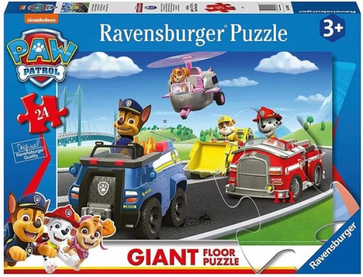 Ravensburger Paw Patrol Vloerpuzzel 24 Stuks