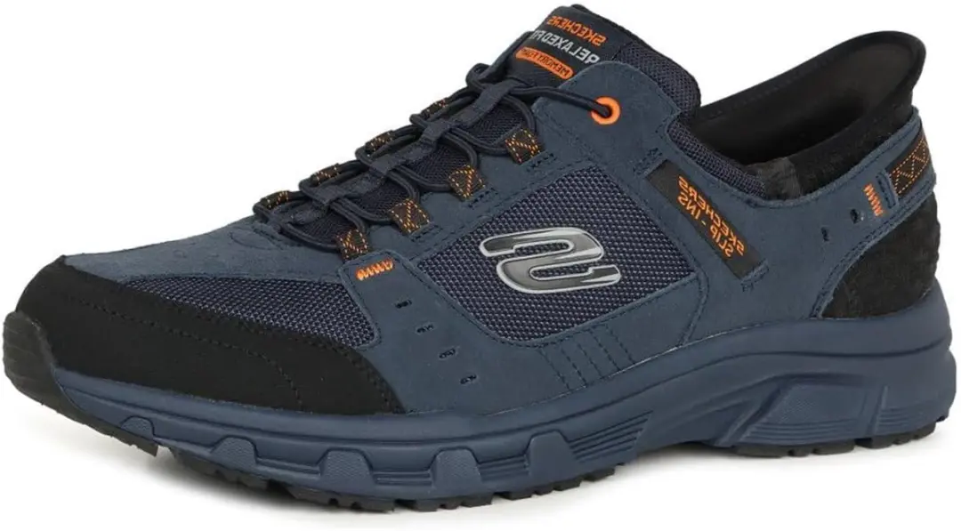 Skechers Heren Slip-ins Oak Canyon Consistent Winner 237450 NVOR Blauw