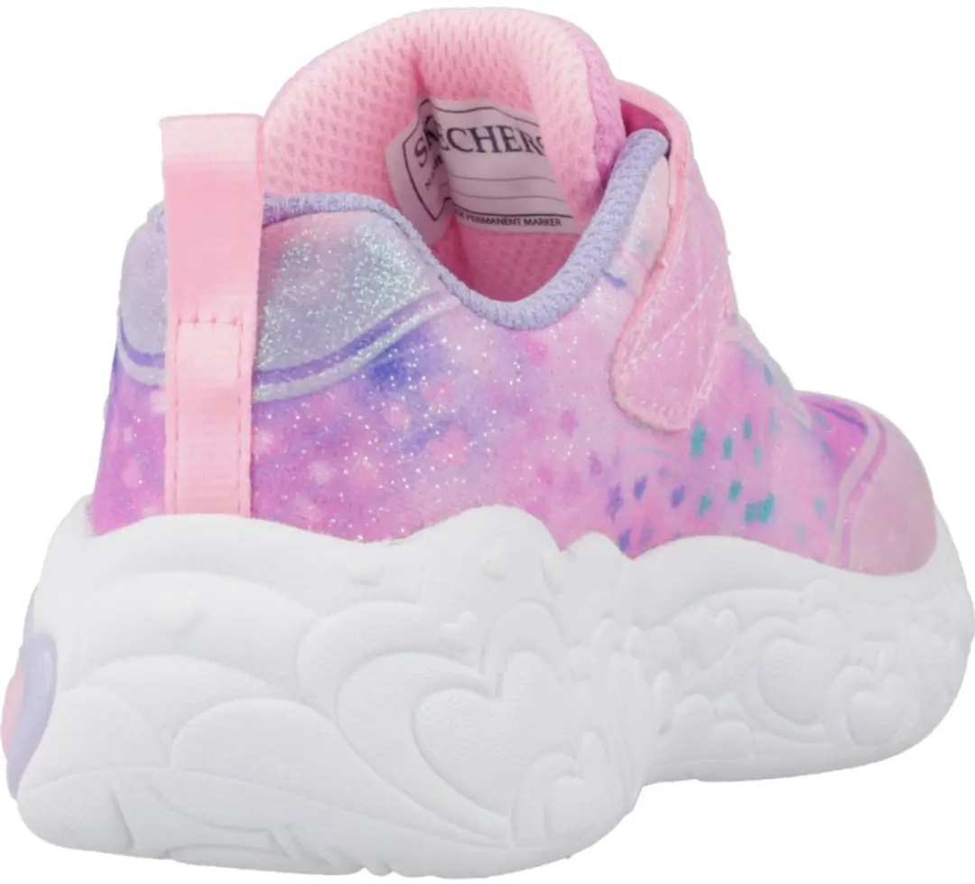 Skechers Eternal Heart Lights - Roze - 23 - afbeelding 4 van 4