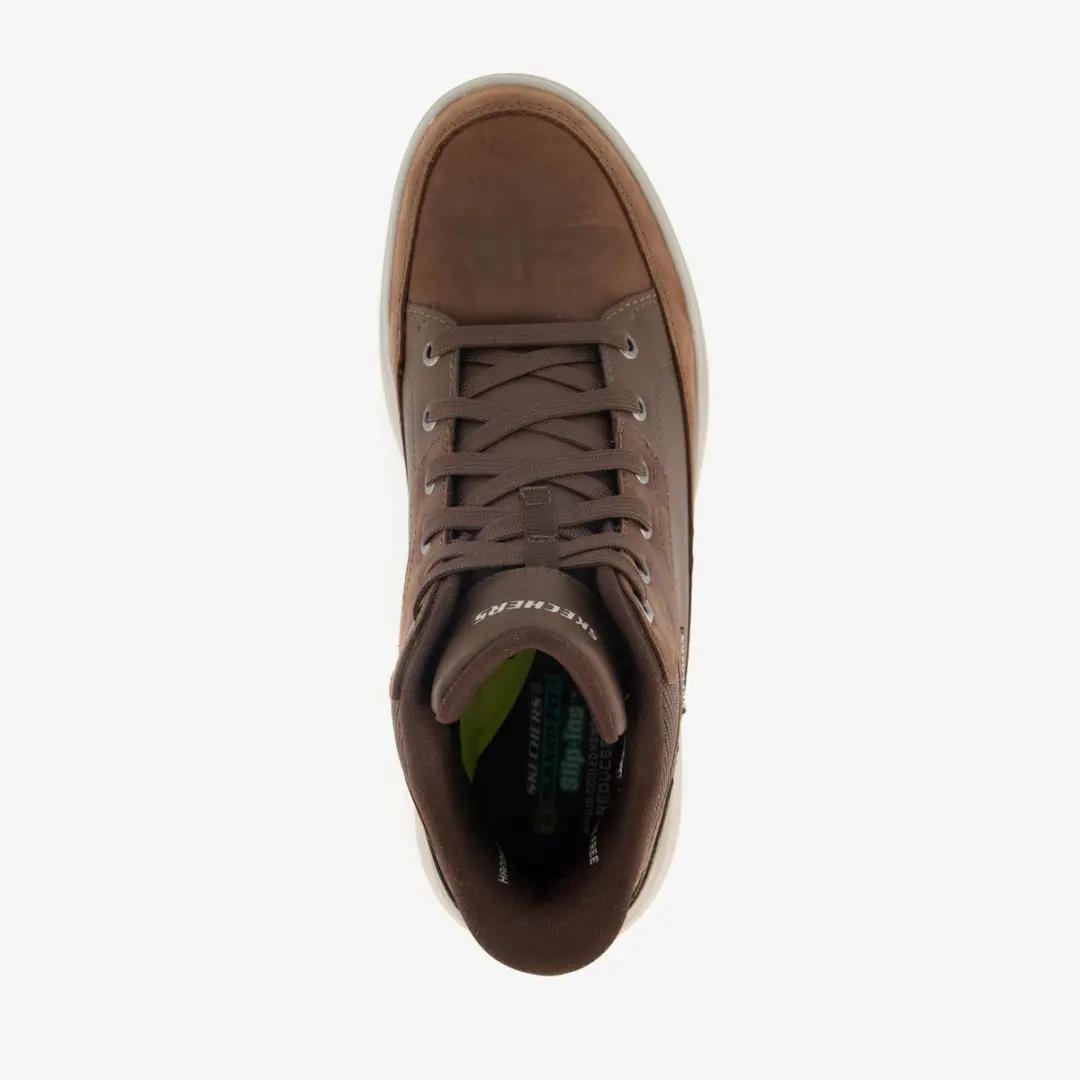 Skechers Sterling Rogan Heren Instappers - Bruin - afbeelding 2 van 6