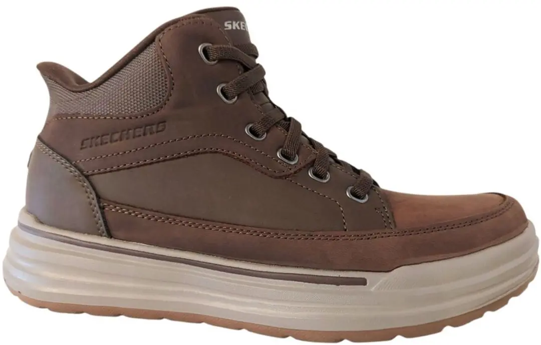 Skechers Sterling Rogan Heren Instappers - Bruin - afbeelding 4 van 6