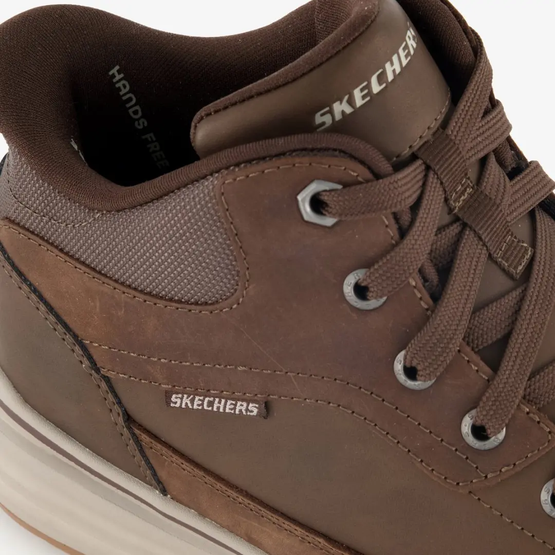 Skechers Sterling Rogan Heren Instappers - Bruin - afbeelding 6 van 6