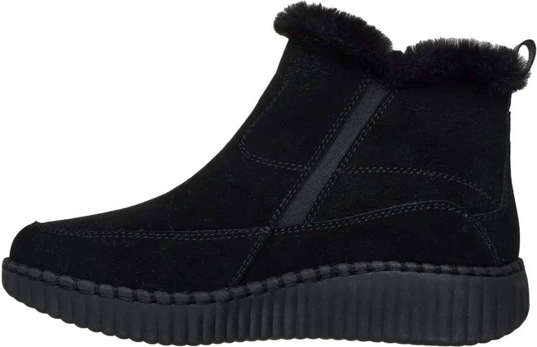 Skechers Wilshire Blvd Fresh Zip Dames Instappers 37 - Zwart - afbeelding 2 van 6