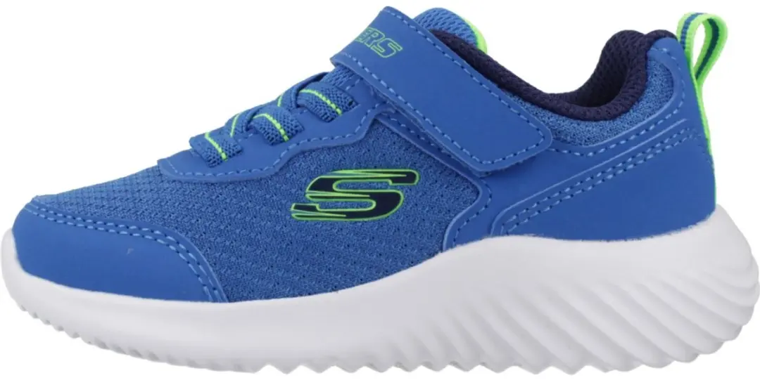 Skechers Bounder Techrox Jongens Sneakers - Maat 26 - Blauw