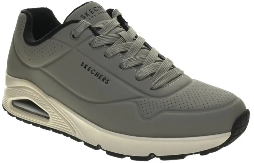 Skechers UNO Stand On Air Heren Sneakers - Olijf - afbeelding 3 van 6