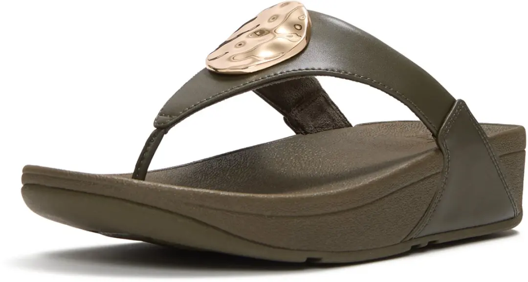 FitFlop Lulu Adornment Teenslippers GROEN