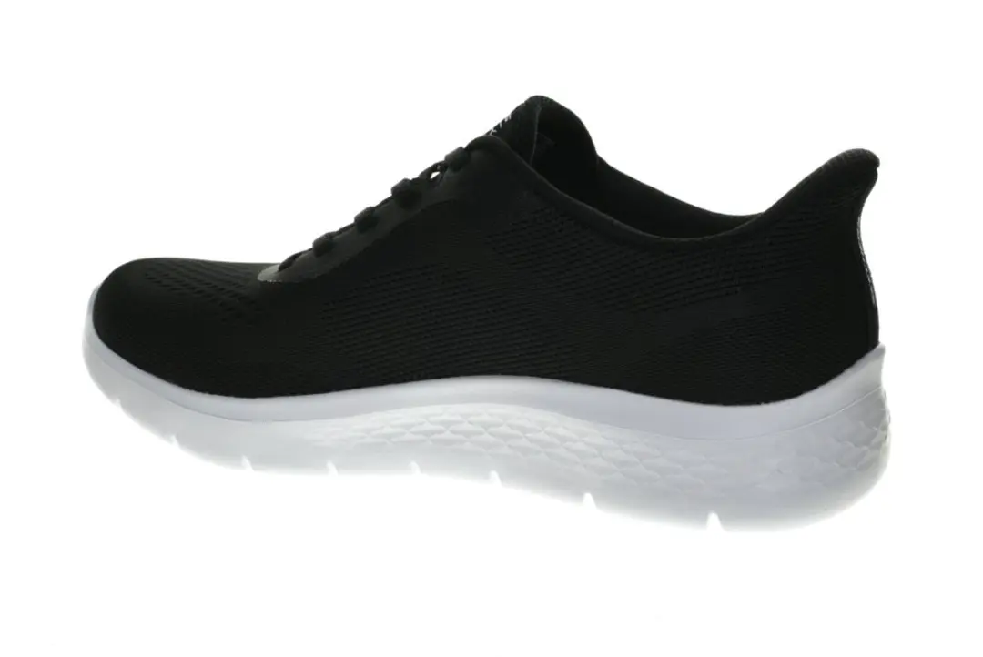 Skechers Go Walk Flex Master Heren Sneakers - 41 - Zwart/Wit - afbeelding 3 van 6