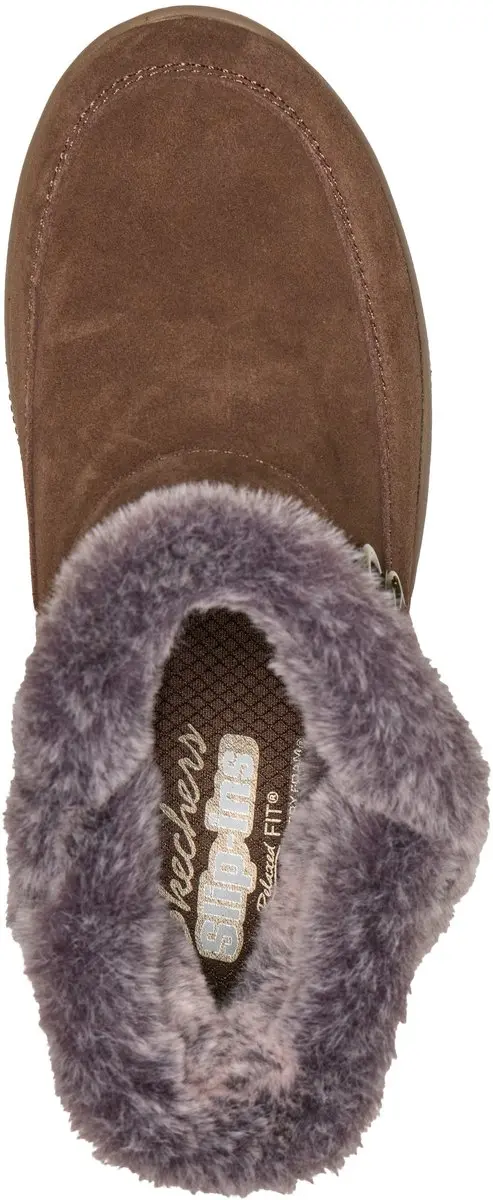 Skechers Easy Going Gentle Winter Dames Instappers - Chocolate - afbeelding 6 van 6