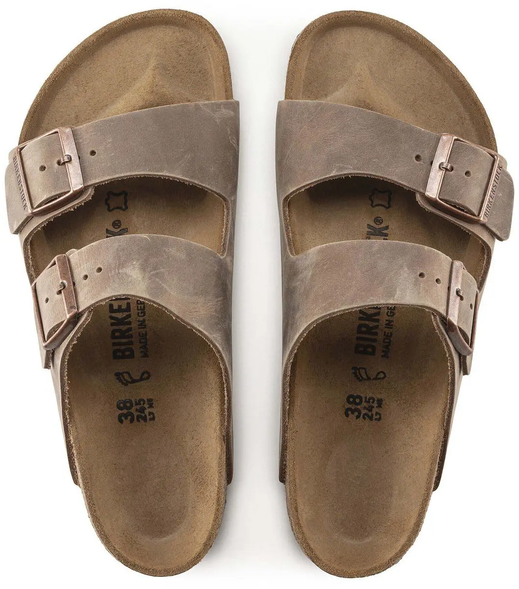 Birkenstock Arizona Slides - Taupe - Maat 35 - afbeelding 5 van 6