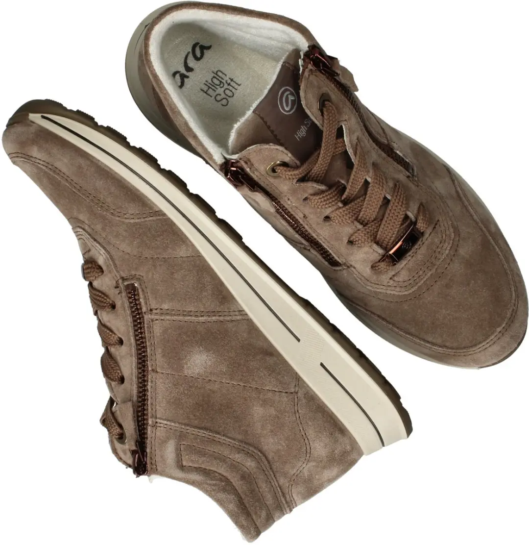 Ara Osaka 2.0 Hoge Sneakers - Taupe 38.5