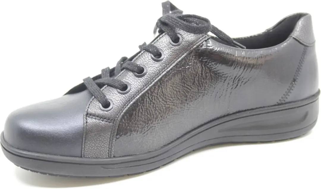 Solidus Dames Veterschoenen - Grijs - afbeelding 3 van 6