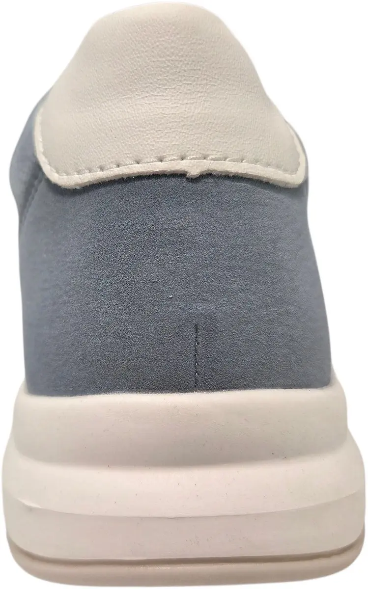 Remonte D1S04-10 Dames Sneakers - Blauw Leer/Suede - 43 - afbeelding 2 van 6