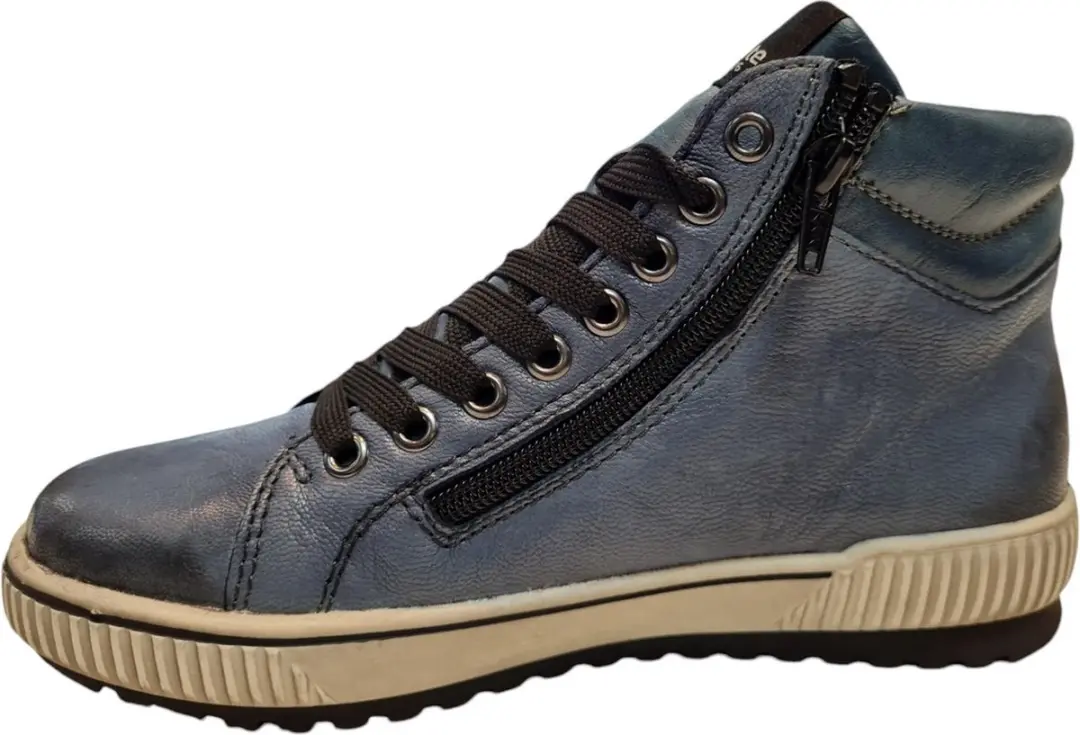 Remonte D0772L Veterschoenen Hoog - Blauw - afbeelding 5 van 6