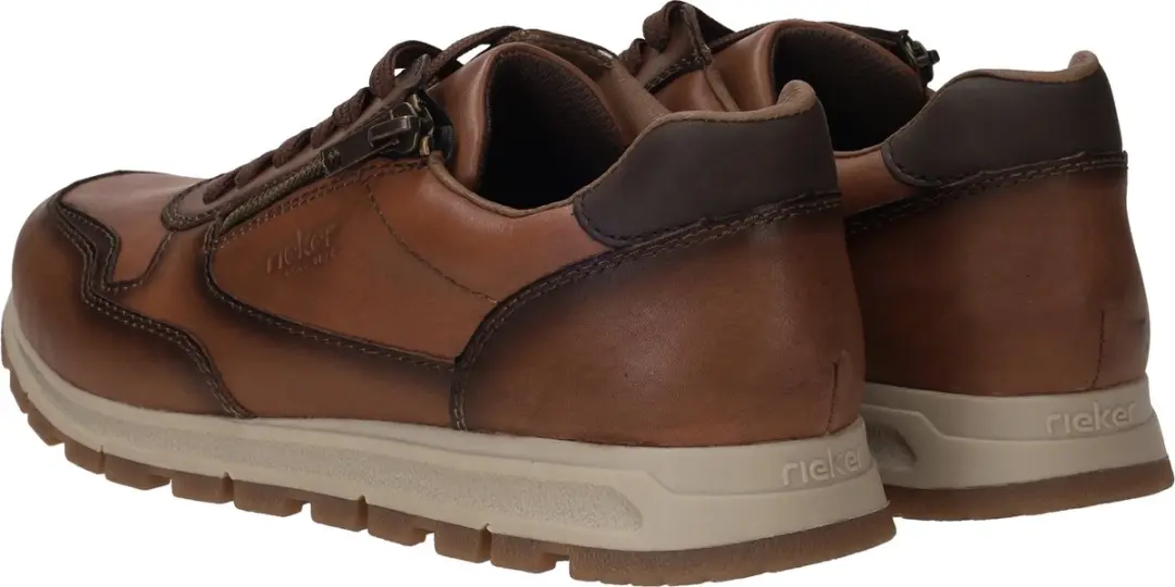 Rieker Heren Sneakers 45 - Bruin - afbeelding 5 van 6
