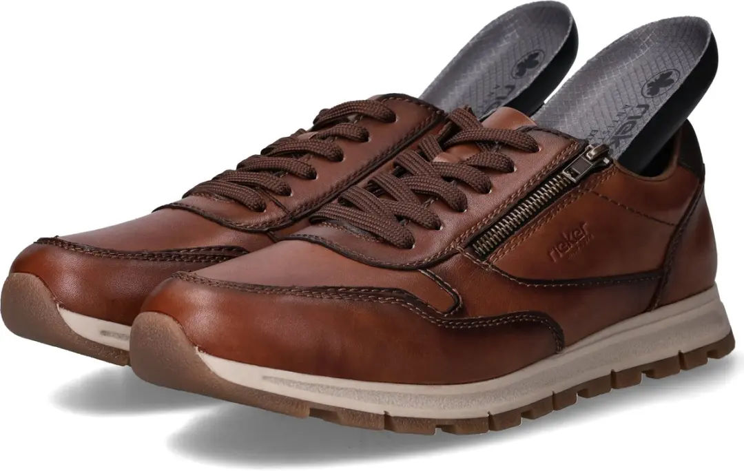 Rieker Heren Sneakers 45 - Bruin - afbeelding 6 van 6