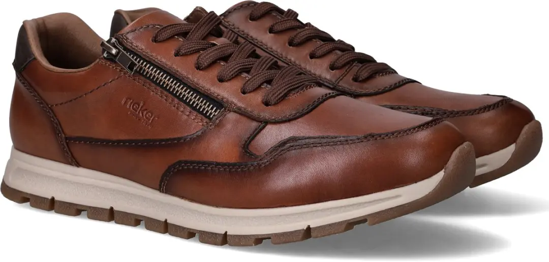 Rieker Heren Sneakers 45 - Bruin - afbeelding 2 van 6