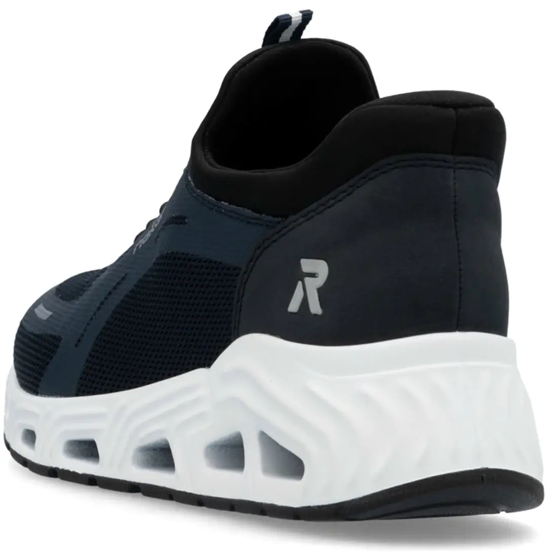 Rieker Dames N5257 Vegan Sneaker - Blauw - afbeelding 3 van 6