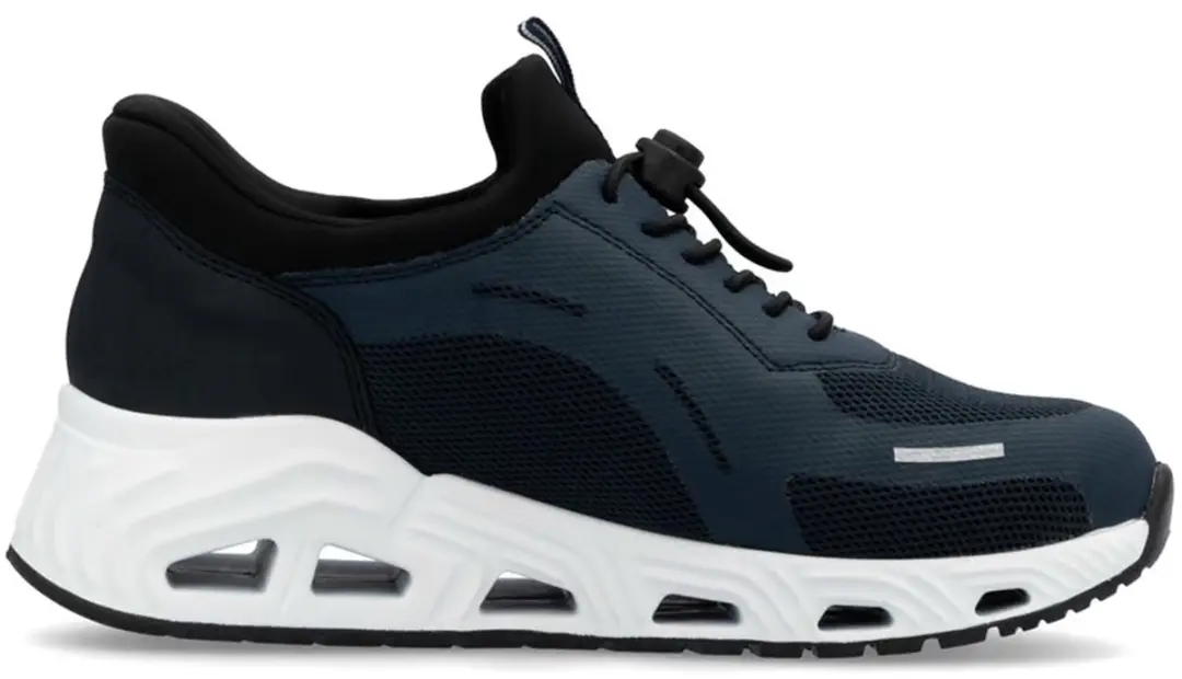 Rieker Dames N5257 Vegan Sneaker - Blauw - afbeelding 5 van 6