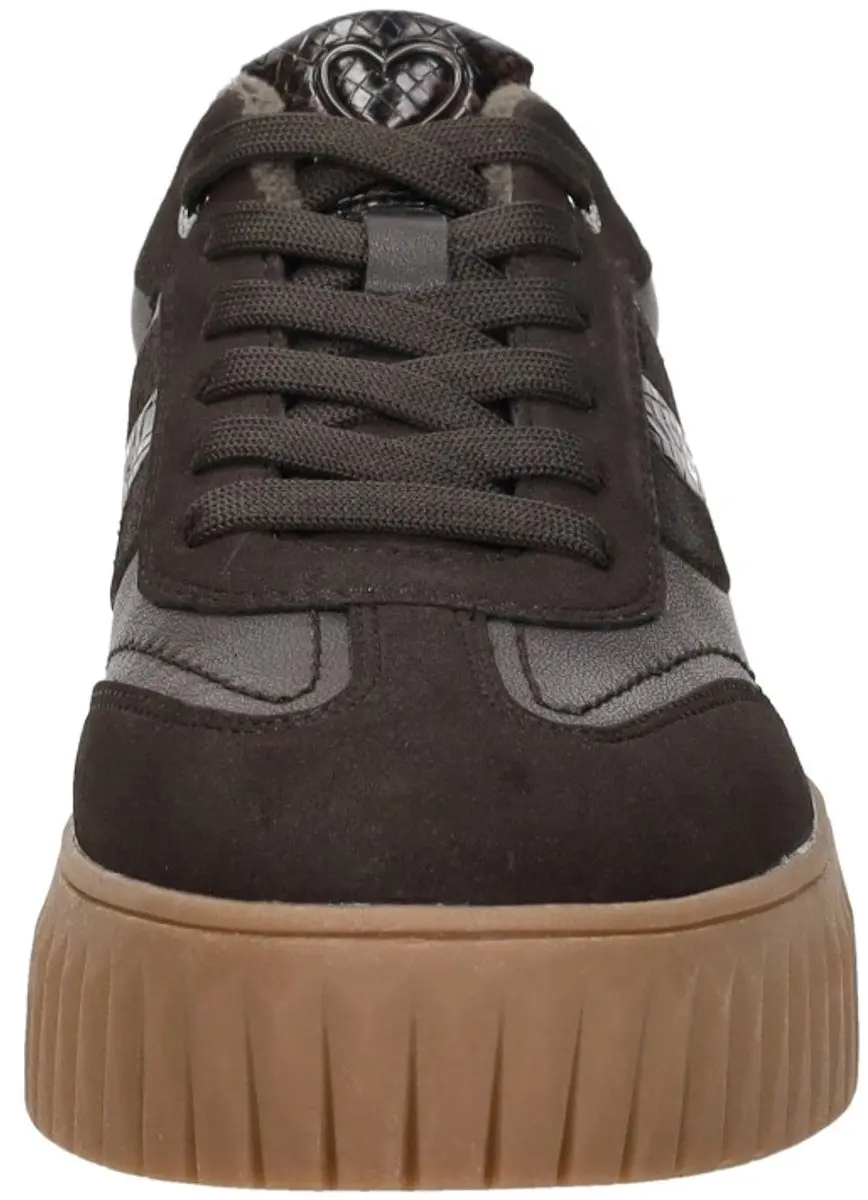 Marco Tozzi Sneakers Laag - Donkerbruin - afbeelding 3 van 6