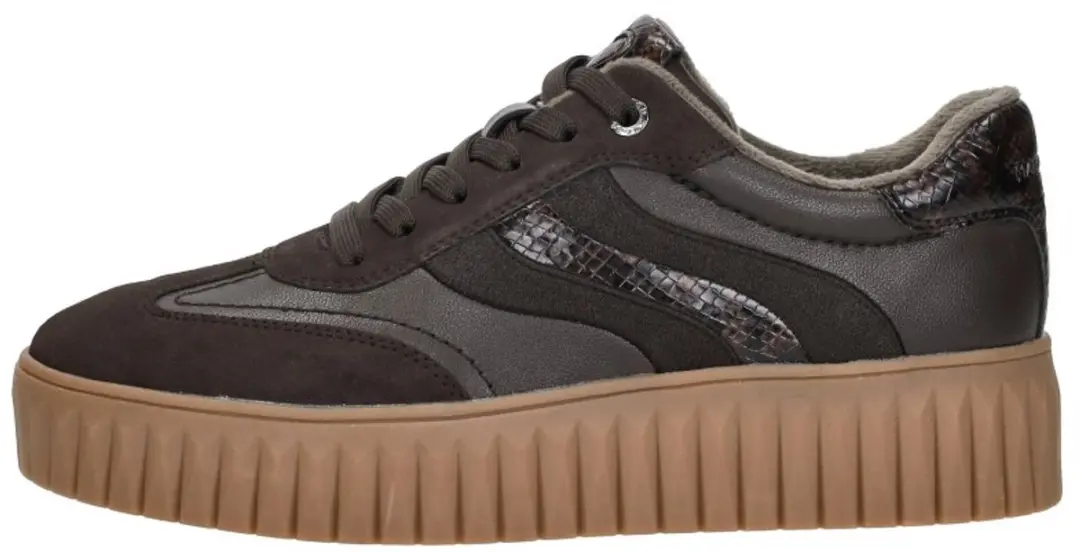 Marco Tozzi Sneakers Laag - Donkerbruin - afbeelding 2 van 6