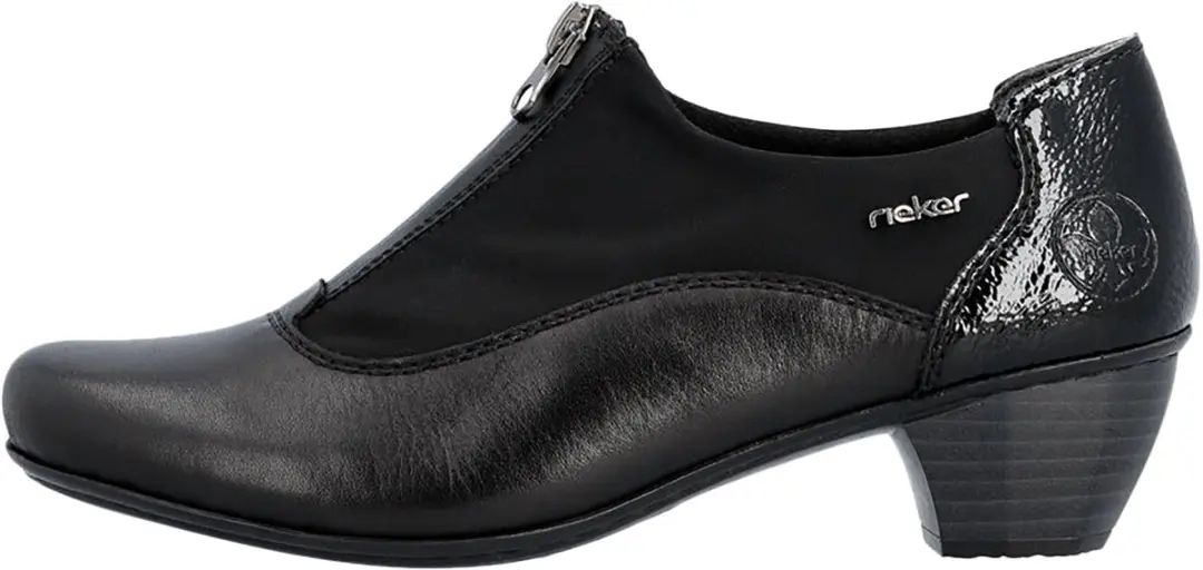 Mocassin en cuir à Talon