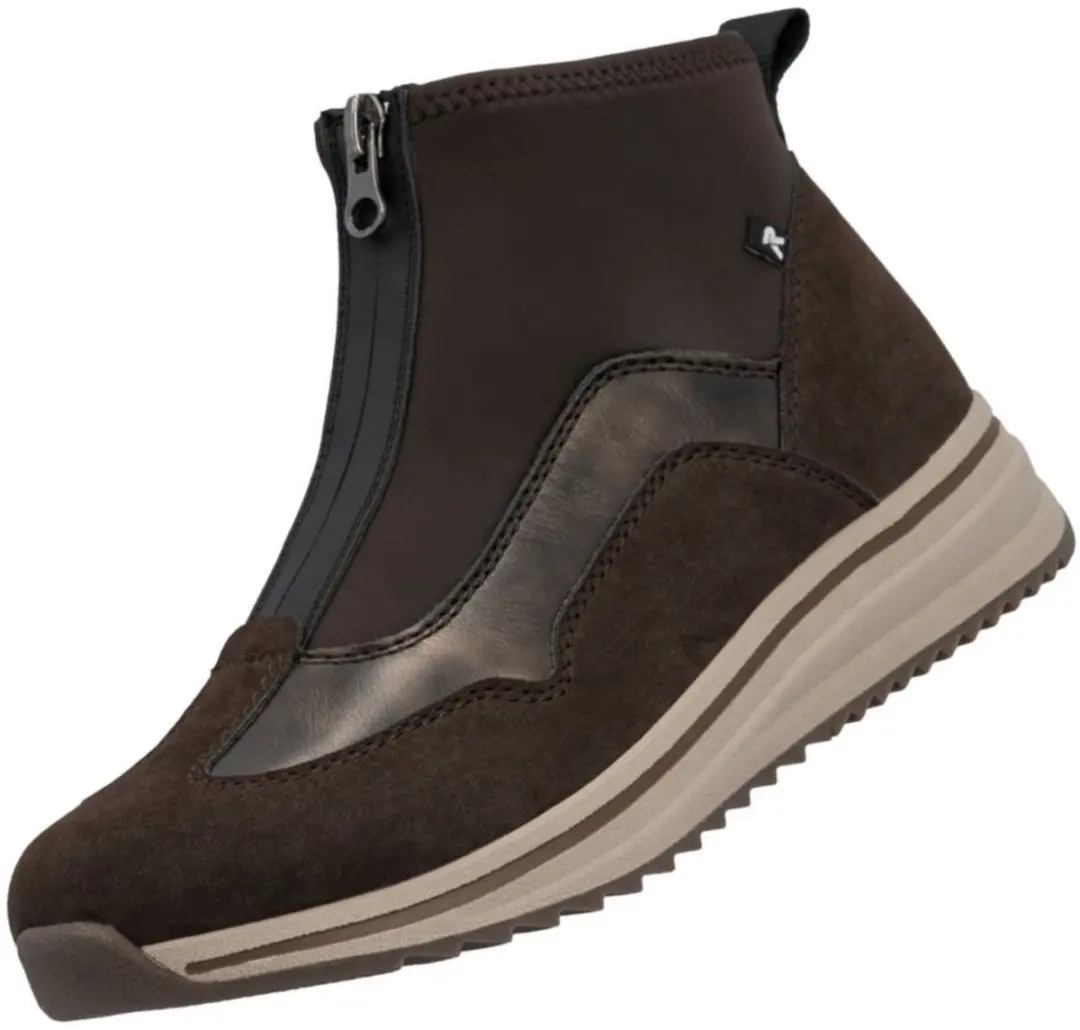 Rieker dames enkellaarsjes L5851-25 bruin