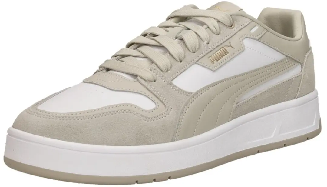 Puma Court Classis Sneakers beige Synthetisch - afbeelding 5 van 6