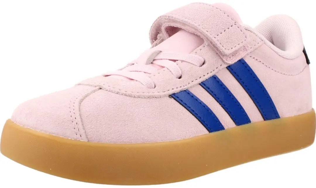 Adidas VL Court 3.0 Sneakers - Roze Suede - afbeelding 3 van 6