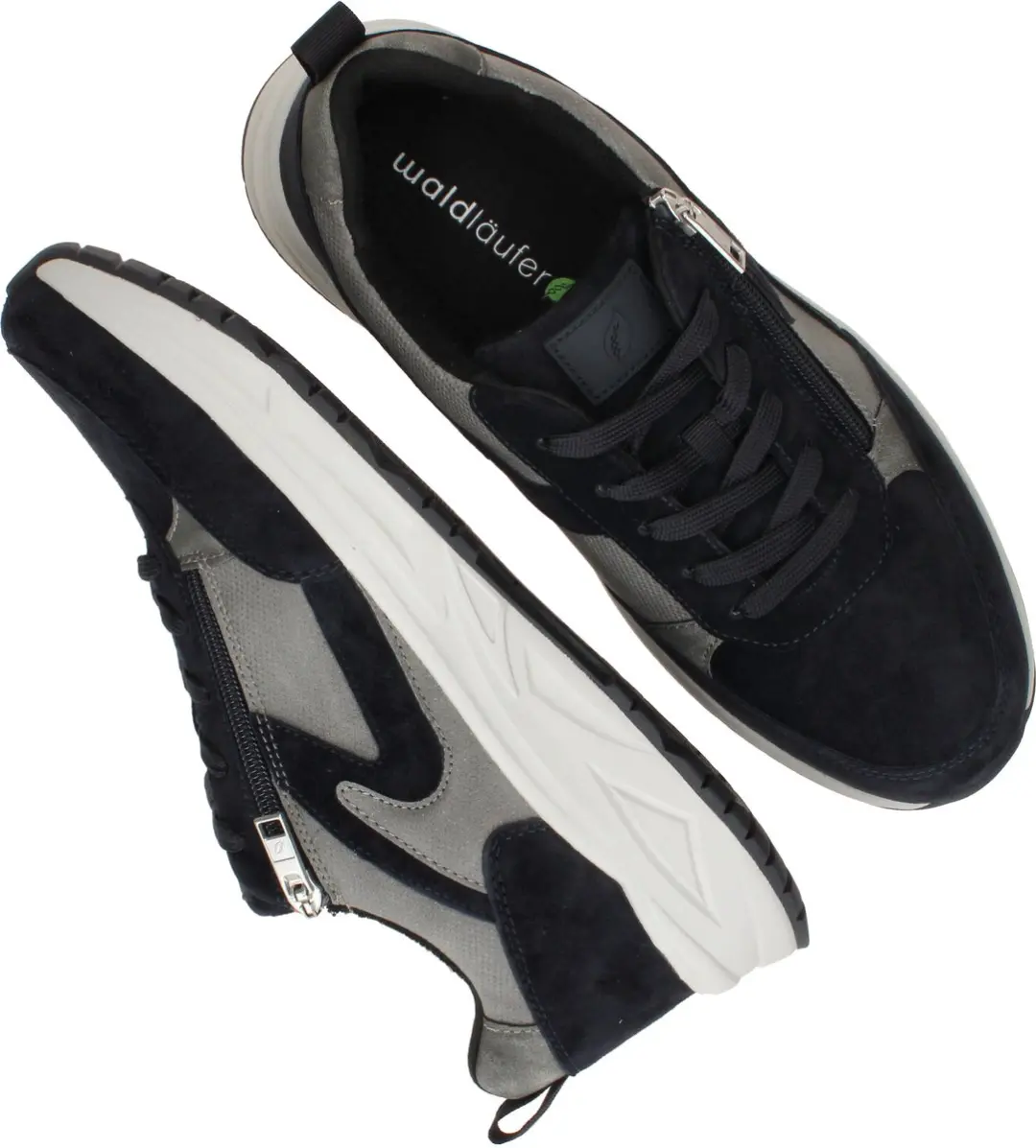 Waldläufer H-jack Heren Sneakers - Donkerblauw - 40½ - afbeelding 6 van 6