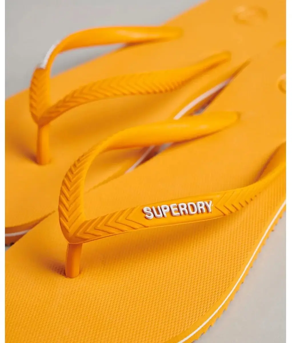 Superdry Dames Teenslippers Track Gold - Maat 40/41 - afbeelding 3 van 6