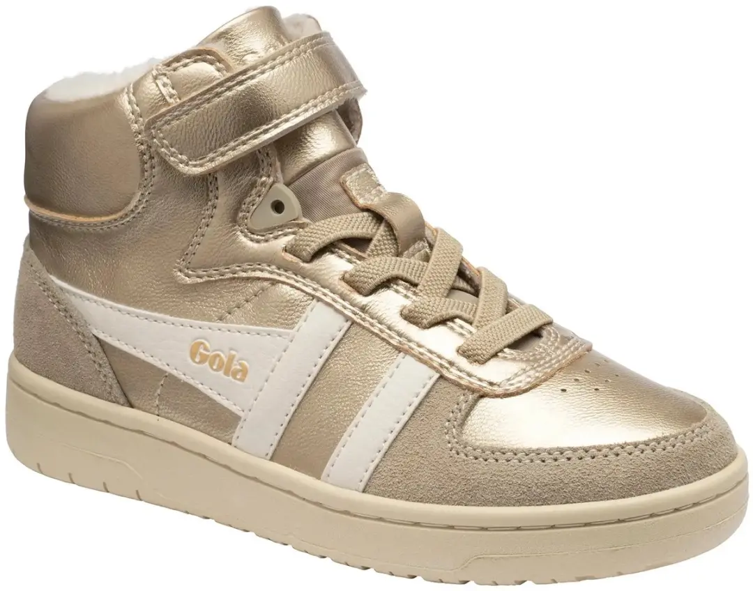 Gola Talon Glimmer CKA080 Kinderschoenen - 34 - Gold/Off White - afbeelding 2 van 6