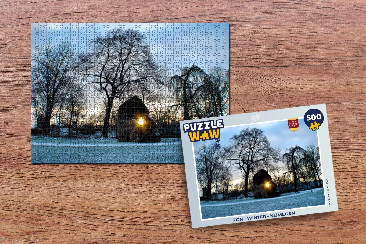 PuzzleWow Legpuzzel 500 Stuks - Multicolor - MPN 6017547243276
