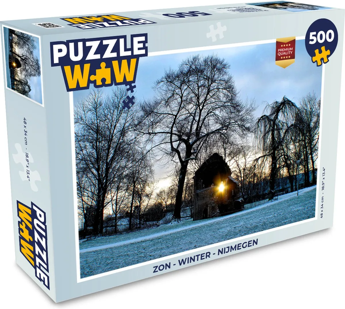 PuzzleWow Legpuzzel 500 Stuks