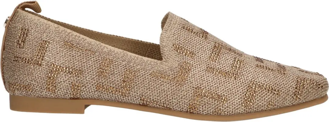 La Strada Loafer Goud Knitted