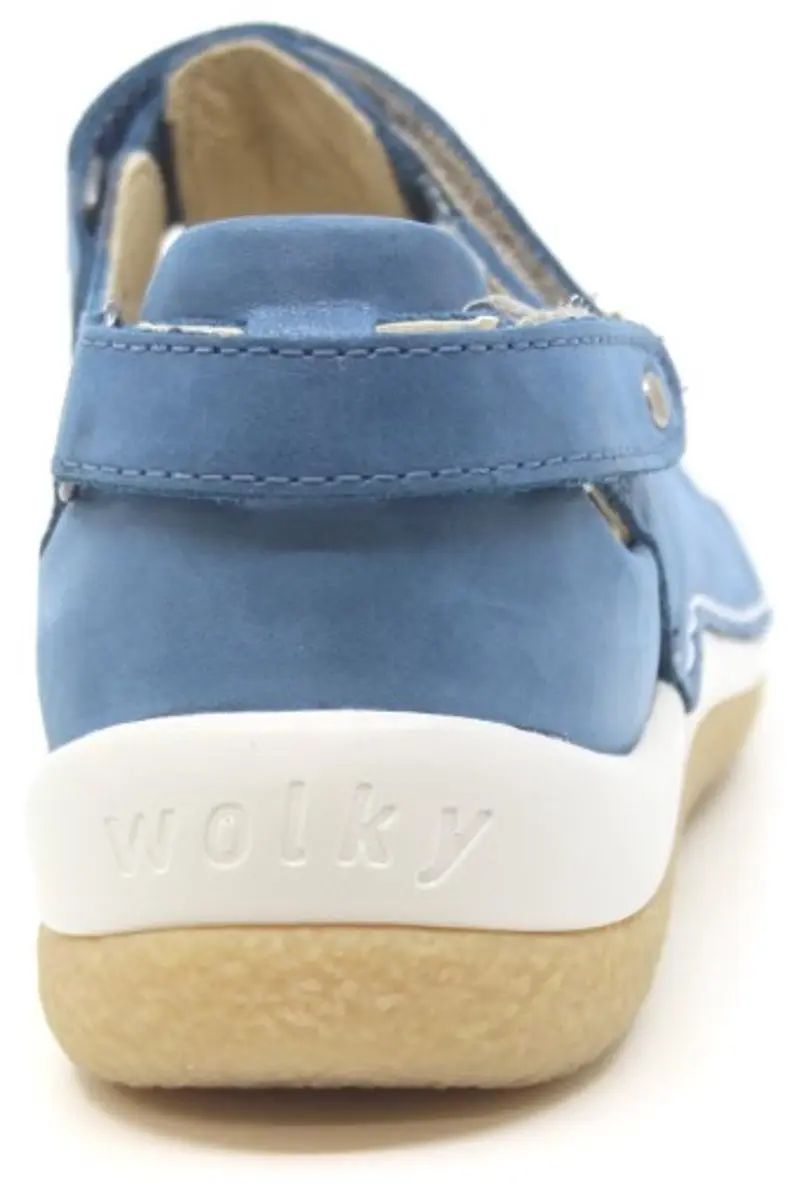 Wolky Dames Esperanza Comfortschoenen 41 - Blauw - afbeelding 3 van 6