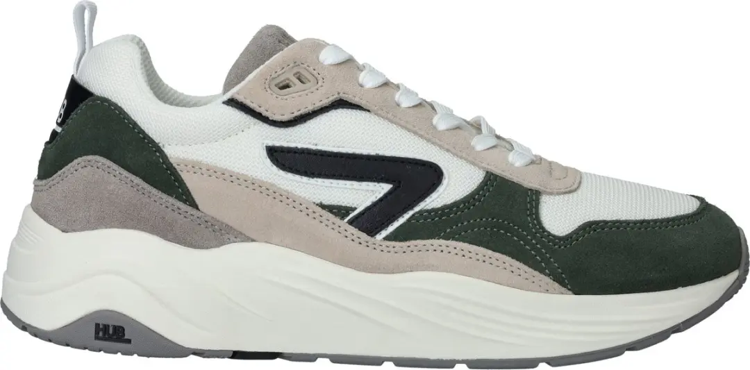 HUB Glide white/black/sage green/grey